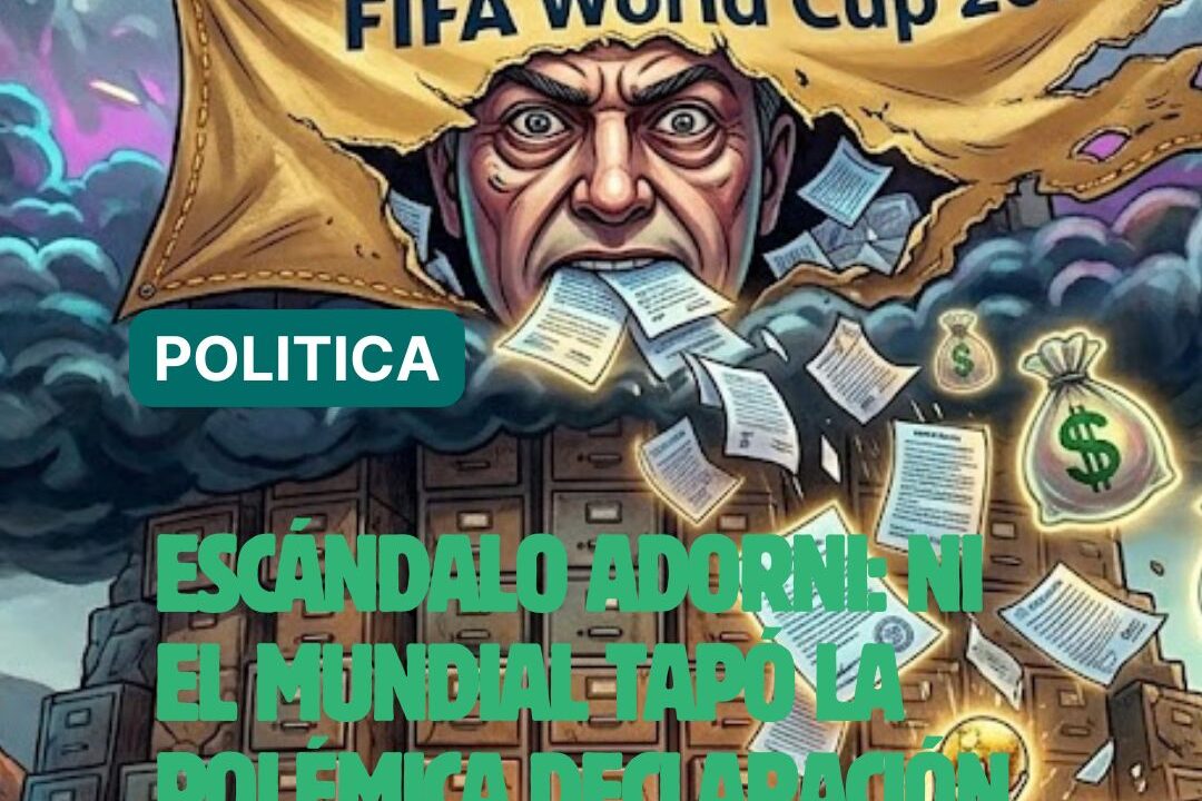 Escándalo Adorni: Ni el Mundial tapó la polémica declaración jurada del funcionario nacional