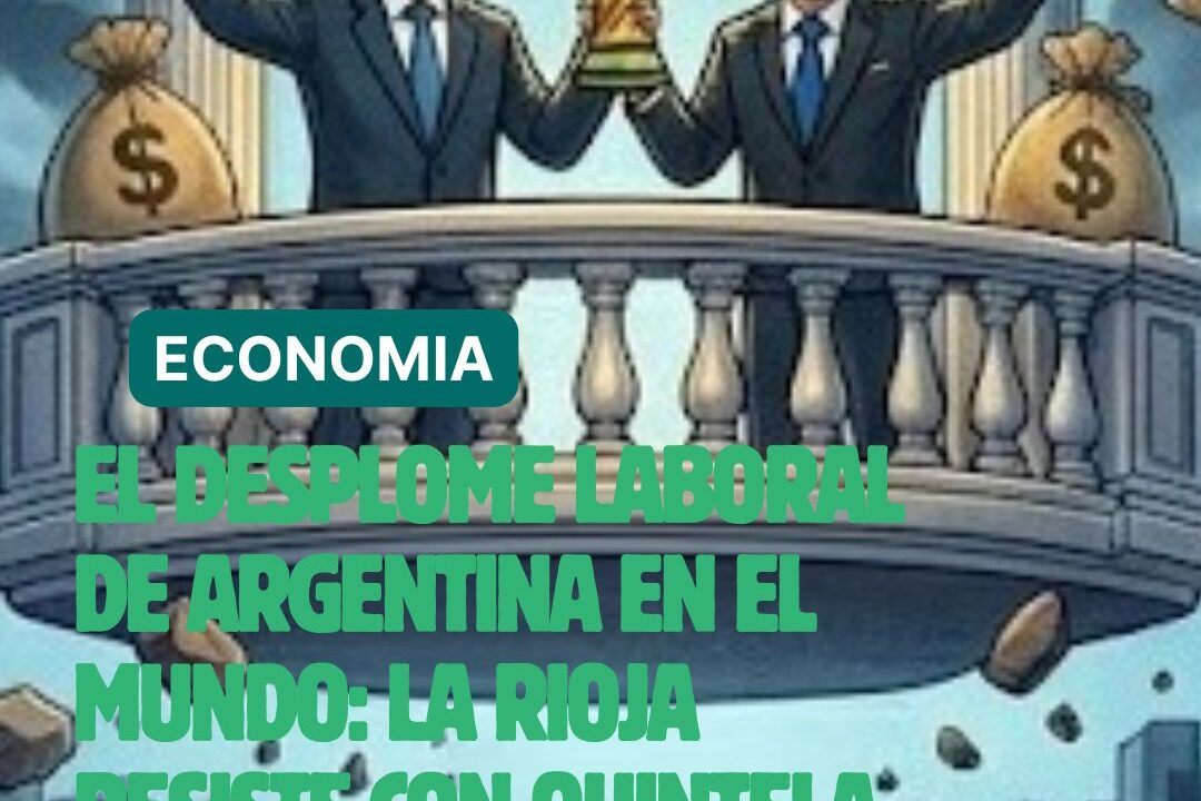 El desplome laboral de Argentina en el mundo: La Rioja resiste con Quintela ante el ajuste por decreto