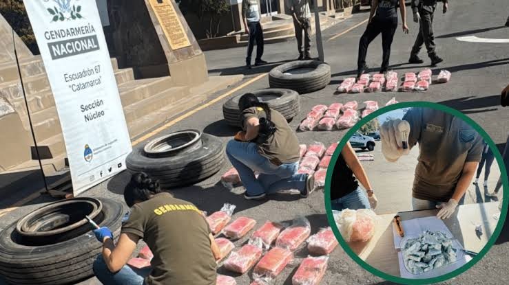 Secuestro de droga: 190 kilos que iban a La Rioja y Catamarca