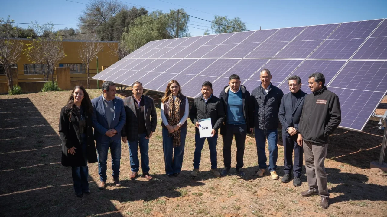 Parque solar en La Rioja: el modelo que mira Chilecito