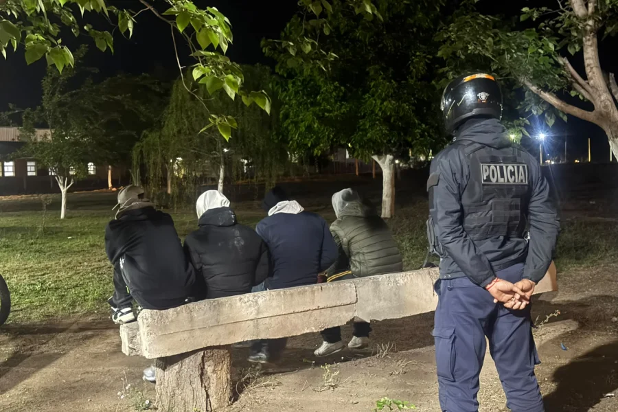 Cinco detenidos en Urbano 40: uno quedó con causa federal
