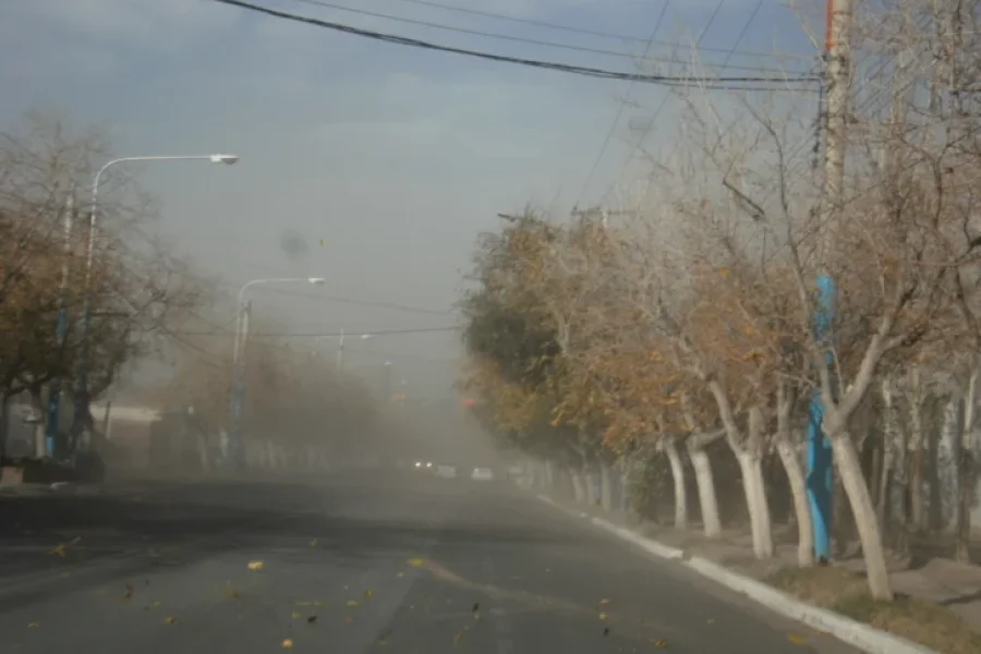 Alerta amarilla por viento fuerte en Chilecito este lunes
