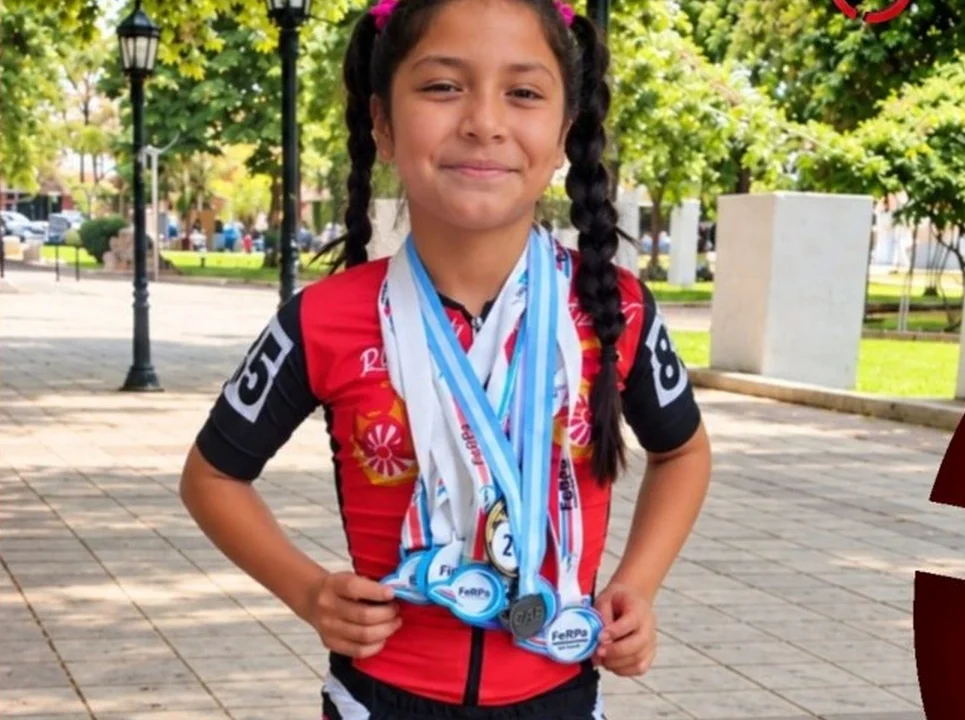 Patinadora de Chilecito quedó tercera en competencia nacional